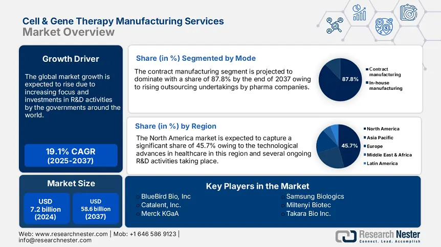 Cell & Gene Therapy Manufacturing Services Market overview